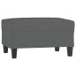vidaXL Fußhocker Dunkelgrau 70x55x41 cm Stoff vidaXL Fußhocker Dunkelgrau 70x55x41 cm Stoff