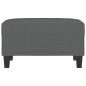 vidaXL Fußhocker Dunkelgrau 70x55x41 cm Stoff vidaXL Fußhocker Dunkelgrau 70x55x41 cm Stoff