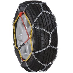 vidaXL 2x Schneeketten 12mm 205/55-16 205/65-15 205/50-17 215/45-17