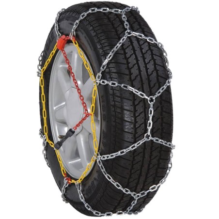 vidaXL 2x Schneeketten 12mm 205/55-16 205/65-15 205/50-17 215/45-17