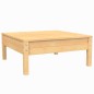 3-tlg. Garten-Lounge-Set mit Kissen Grau Kiefer Massivholz 3-tlg. Garten-Lounge-Set mit Kissen Grau Kiefer Massivholz