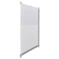 vidaXL Verdunklungsplissee 70×125 cm Weiß vidaXL Verdunklungsplissee 70×125 cm Weiß