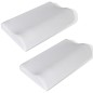 2 x Orthopädisches Memory-Kissen Schlafkissen Kopfkissen 2 x Orthopädisches Memory-Kissen Schlafkissen Kopfkissen