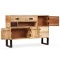 vidaXL Sideboard Mangoholz Massiv 115 x 30 x 80 cm vidaXL Sideboard Mangoholz Massiv 115 x 30 x 80 cm