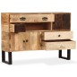 vidaXL Sideboard Mangoholz Massiv 115 x 30 x 80 cm vidaXL Sideboard Mangoholz Massiv 115 x 30 x 80 cm