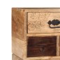 vidaXL Sideboard Mangoholz Massiv 115 x 30 x 80 cm vidaXL Sideboard Mangoholz Massiv 115 x 30 x 80 cm