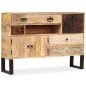 vidaXL Sideboard Mangoholz Massiv 115 x 30 x 80 cm vidaXL Sideboard Mangoholz Massiv 115 x 30 x 80 cm