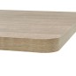 vidaXL Bistrotisch MDF und Stahl Quadratisch 80x80x75 cm Eichenoptik vidaXL Bistrotisch MDF und Stahl Quadratisch 80x80x75 cm Eichenoptik