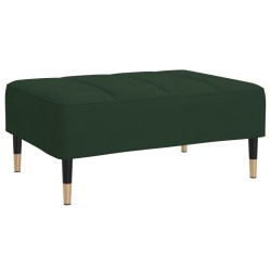 vidaXL Fußhocker Dunkelgrün 78x56x32 cm Samt