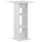 vidaXL Bartisch Weiß 60x60x110 cm vidaXL Bartisch Weiß 60x60x110 cm