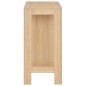 vidaXL Bartisch mit Regal Eichenbraun 110x50x103 cm vidaXL Bartisch mit Regal Eichenbraun 110x50x103 cm