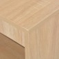 vidaXL Bartisch mit Regal Eichenbraun 110x50x103 cm vidaXL Bartisch mit Regal Eichenbraun 110x50x103 cm