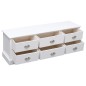 vidaXL Flurbank Weiß 115x30x40 cm Holz vidaXL Flurbank Weiß 115x30x40 cm Holz