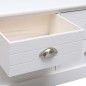 vidaXL Flurbank Weiß 115x30x40 cm Holz vidaXL Flurbank Weiß 115x30x40 cm Holz