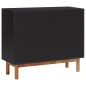 vidaXL Sideboard 90x33,5x75 cm Massivholz Akazie und MDF vidaXL Sideboard 90x33,5x75 cm Massivholz Akazie und MDF