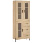 Highboard Sonoma-Eiche 69,5x34x180 cm Holzwerkstoff Highboard Sonoma-Eiche 69,5x34x180 cm Holzwerkstoff