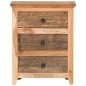 vidaXL Sideboard 60x33x75 cm Akazie und Recyceltes Massivholz vidaXL Sideboard 60x33x75 cm Akazie und Recyceltes Massivholz