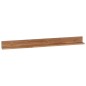 vidaXL Wandregale 2 Stk. 120x10x10 cm Massivholz Teak vidaXL Wandregale 2 Stk. 120x10x10 cm Massivholz Teak