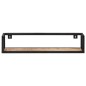 vidaXL Wandregale 2 Stk. 80 cm Raues Mangoholz vidaXL Wandregale 2 Stk. 80 cm Raues Mangoholz
