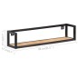 vidaXL Wandregale 2 Stk. 80 cm Raues Mangoholz vidaXL Wandregale 2 Stk. 80 cm Raues Mangoholz