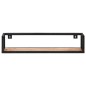 vidaXL Wandregale 2 Stk. 80 cm Massivholz Akazie vidaXL Wandregale 2 Stk. 80 cm Massivholz Akazie