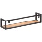 vidaXL Wandregale 2 Stk. 80 cm Massivholz Akazie vidaXL Wandregale 2 Stk. 80 cm Massivholz Akazie