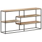 vidaXL Sideboard 150x30x75 cm Raues Mangoholz vidaXL Sideboard 150x30x75 cm Raues Mangoholz