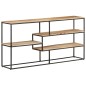 vidaXL Sideboard 150x30x75 cm Raues Mangoholz vidaXL Sideboard 150x30x75 cm Raues Mangoholz