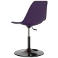 vidaXL Drehbare Esszimmerstühle 4 Stk. Lila PP vidaXL Drehbare Esszimmerstühle 4 Stk. Lila PP