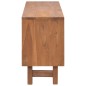 vidaXL TV-Schrank 110x30x50 cm Massivholz Teak vidaXL TV-Schrank 110x30x50 cm Massivholz Teak