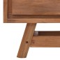 vidaXL TV-Schrank 110x30x50 cm Massivholz Teak vidaXL TV-Schrank 110x30x50 cm Massivholz Teak