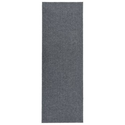 vidaXL Schmutzfangläufer Grau 100x350 cm