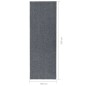vidaXL Schmutzfangläufer Grau 100x350 cm vidaXL Schmutzfangläufer Grau 100x350 cm