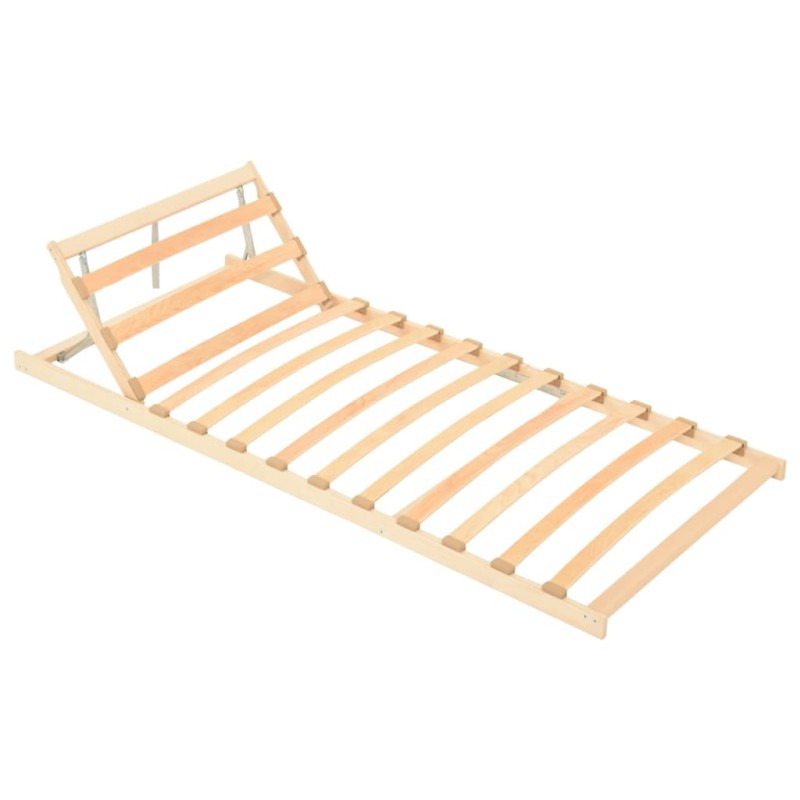 vidaXL Lattenrost mit 13 Latten Verstellbares Kopfteil 90x200 cm vidaXL Lattenrost mit 13 Latten Verstellbares Kopfteil 90x200 cm