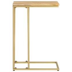 vidaXL Beistelltisch 35x45x65 cm Massivholz Mango 