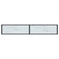 vidaXL Konsolentisch Weiß Marmor-Optik 200x35x75,5 cm Hartglas vidaXL Konsolentisch Weiß Marmor-Optik 200x35x75,5 cm Hartglas