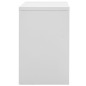 vidaXL Aktenschrank Hellgrau 90x46x72,5 cm Stahl vidaXL Aktenschrank Hellgrau 90x46x72,5 cm Stahl