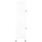 vidaXL Schließfachschrank Weiß 38x45x180 cm Stahl vidaXL Schließfachschrank Weiß 38x45x180 cm Stahl