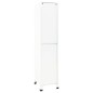 vidaXL Schließfachschrank Weiß 38x45x180 cm Stahl vidaXL Schließfachschrank Weiß 38x45x180 cm Stahl