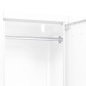 vidaXL Schließfachschrank Weiß 38x45x180 cm Stahl vidaXL Schließfachschrank Weiß 38x45x180 cm Stahl