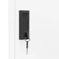 vidaXL Schließfachschrank Weiß 38x45x180 cm Stahl vidaXL Schließfachschrank Weiß 38x45x180 cm Stahl