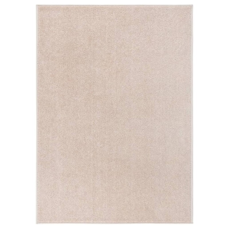 vidaXL Teppich Kurzflor 140x200 cm Dunkelbeige vidaXL Teppich Kurzflor 140x200 cm Dunkelbeige