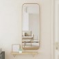 vidaXL Wandspiegel Golden 30x80 cm Rechteckig vidaXL Wandspiegel Golden 30x80 cm Rechteckig