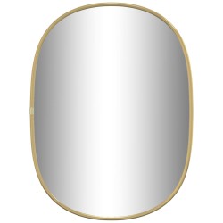 vidaXL Wandspiegel Golden 40x30 cm