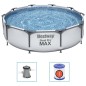 Bestway Steel Pro MAX Swimmingpool-Set 305x76 cm Bestway Steel Pro MAX Swimmingpool-Set 305x76 cm