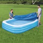 Bestway Flowclear Poolabdeckung 305x183x56 cm Bestway Flowclear Poolabdeckung 305x183x56 cm