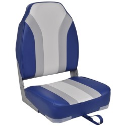 vidaXL Klappbare Bootssitze 2 Stk. mit hoher Rückenlehne 
