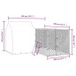 vidaXL Outdoor-Hundezwinger mit Dach Silbern 4x4x2,5m Verzinkter Stahl vidaXL Outdoor-Hundezwinger mit Dach Silbern 4x4x2,5m Verzinkter Stahl