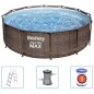 Bestway Steel Pro MAX Swimming Pool-Set Deluxe Series Rund 366x100 cm Bestway Steel Pro MAX Swimming Pool-Set Deluxe Series Rund 366x100 cm