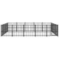 vidaXL Outdoor-Hundezwinger Stahl 18,82 m² vidaXL Outdoor-Hundezwinger Stahl 18,82 m²